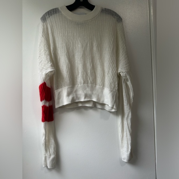 Valentine Witmuur Materialists Sheer Sweater Sz S - Picture 4 of 14